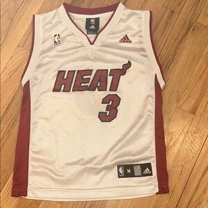 Adidas Miami Heat Dwayne Wade #3 Jersey